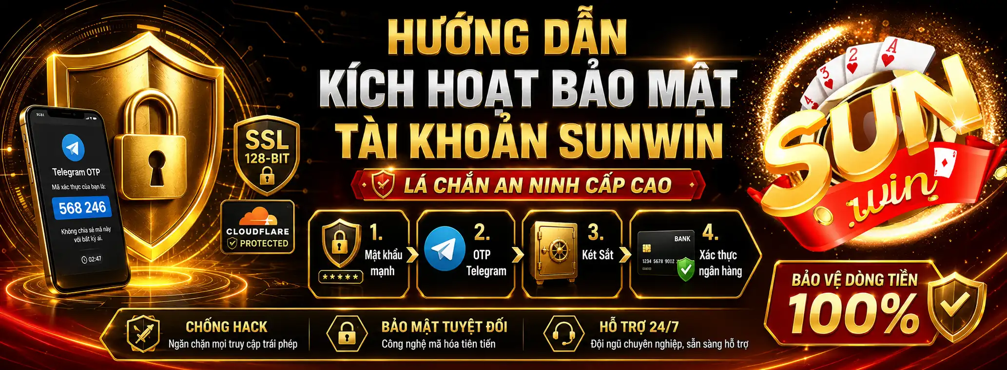 Hướng Dẫn Bảo Mật Tài Khoản Sunwin – Chống Hack Tuyệt Đối 100% 1 Hướng Dẫn Kích Hoạt Bảo Mật Tài Khoản Sunwin – Lá Chắn An Ninh Cấp Cao