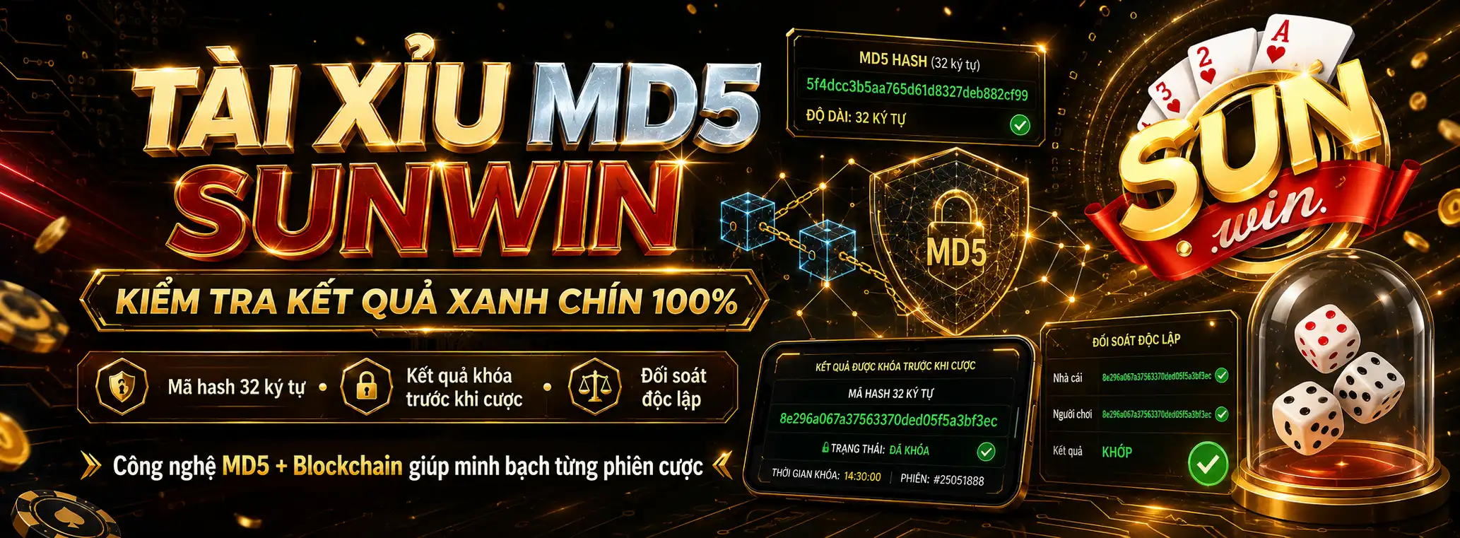 Tài Xỉu MD5 Sunwin Là Gì? Cách Kiểm Tra Kết Quả Xanh Chín 100% 7 Tài Xỉu MD5 Sunwin Là Gì