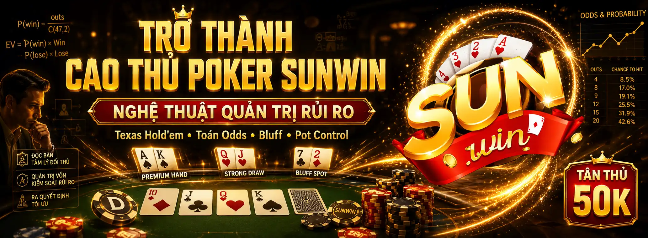Trở Thành Cao Thủ Poker Sunwin Cùng Chuyên Gia Đổi Thưởng 10 Trở Thành Cao Thủ Poker Sunwin Cùng Chuyên Gia Đổi Thưởng